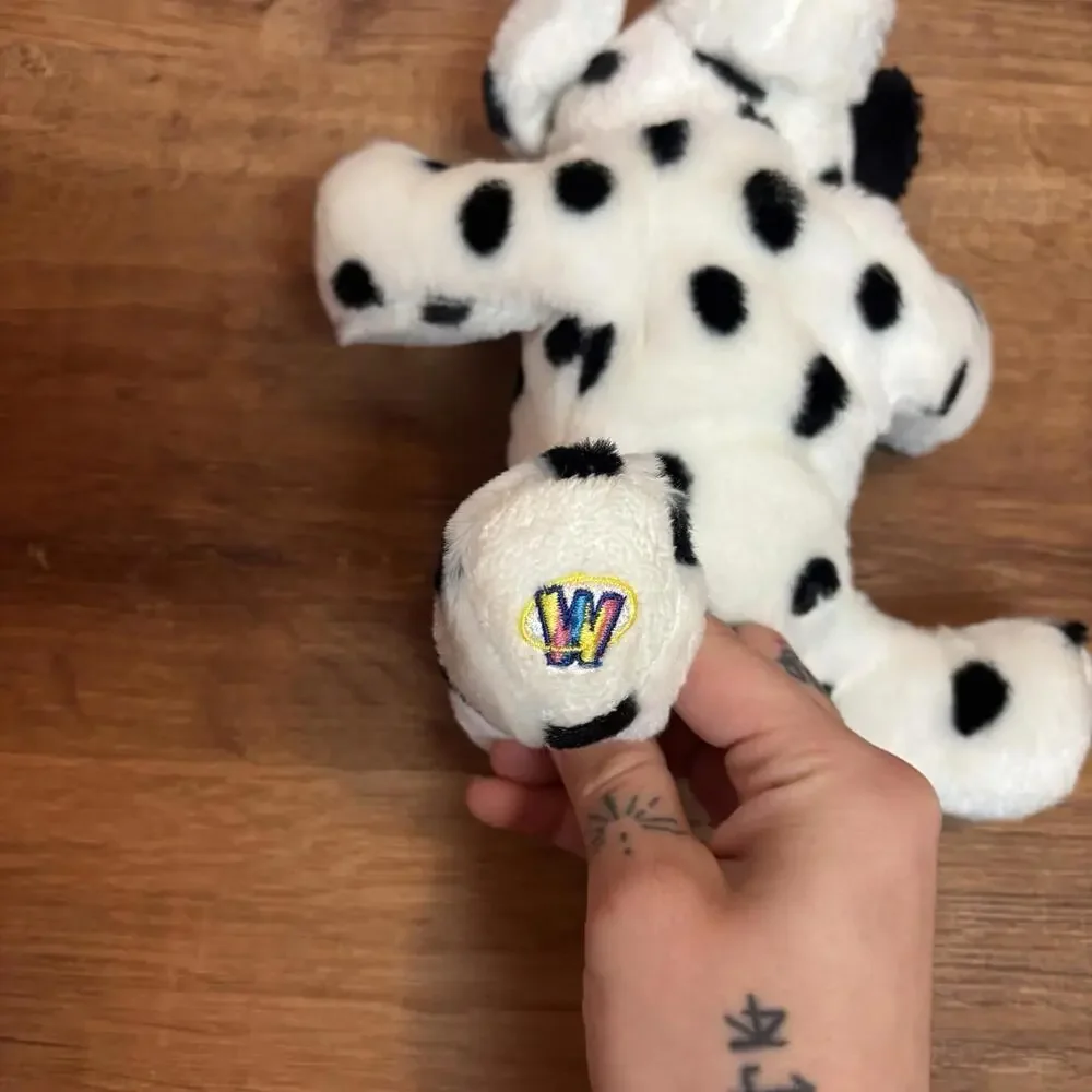 GANZ Webkinz Dalmatian HM123 Puppy Dog Plush Stuffed Animal No Code